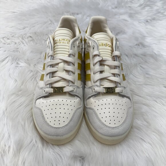 Adidas LAFC Centennial 85 Mens Shoes White Gold JP5169 NEW Sz 10 main image 4